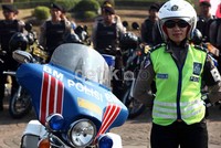 Satuan Polantas juga dipersiapkan untuk mengatur arus lalu lintas selama Lebaran.
