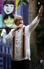 Dik Doang Bicara Poligami di Depan Anak-anak