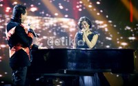 Tiga juri Indonesian Idol itu tampil memukau di acara konser ulang tahun RCTI pada Rabu (8/8/2012).