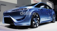 Untuk Amerika Serikat yang menjadi pasar kedua terbesar di dunia itu, Toyota siap memasarkan mobil berbahan bakar hidrogen (fuel cell) dengan model sedan. Dadan Kuswara/detikOto.