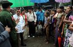 JK Tinjau Pengungsi Rohingya