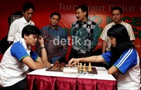 Turnamen Catur So Nice Ramadan Cup 2012 yang berlangsung dua hari hingga Minggu (12/08), diikuti oleh 400 peserta.