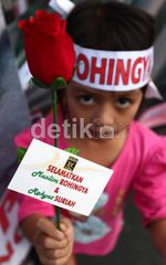 Aksi Solidaritas untuk Rohingya Terus Berlanjut