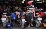 Pemudik Mulai Serbu Bengkel Motor