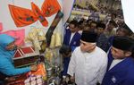 Hatta Buka Pasar Anak Negeri di Palembang