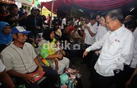 JK menyapa pemudik.