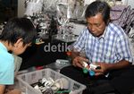 Robot Unik dari Barang Bekas