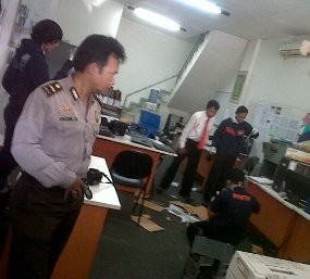Maling Bobol Brankas Bank Danamon di Kiaracondong