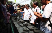 Harga air bersih dipatok Rp 3.000/kaleng.