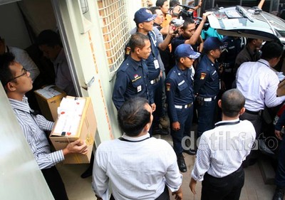 KPK Buka Barang Bukti Korlantas