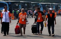 Ritual mudik bareng ini merupakan bentuk CSR dari Bank BRI.