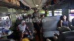 Stasiun Senen Mulai Dipadati Pemudik