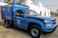 Bengkel berjalan Chevrolet siap membantu pengguna mobil Chevy selama mudik. Luthfi Andhika/detikOto.