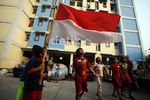 Anak-anak Korban Kebakaran Lomba 17an