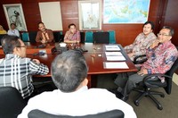 Penandatanganan kerjasama ini dilakukan di PLN Kantor Pusat Jakarta, Rabu (15/8/2012). (Agus Trimukti/Humas PLN).