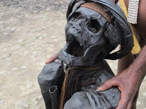Inilah Wajah Mumi Ratusan Tahun di Wamena, Papua