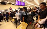 Pemudik Padati Bandara Soekarno-Hatta