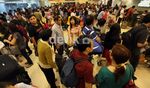 Pemudik Padati Bandara Soekarno-Hatta