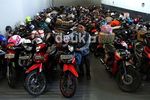 Pemotor Mudik Gratis Dengan Kapal Perang
