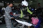 Pemotor Mudik Gratis Dengan Kapal Perang