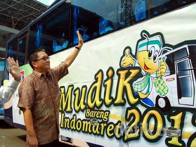 6.000 Warga Mudik Gratis Bareng Indomaret