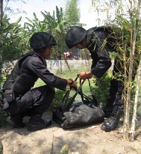 Bom Berjenis Mortir di Mojokerto Berhasil Dievakuasi