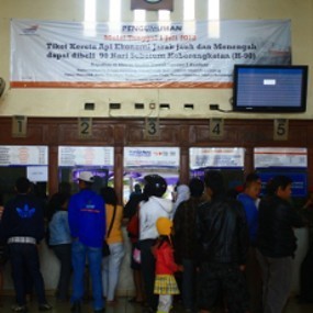 Kisah Para Pemudik di Stasiun Kiaracondong
