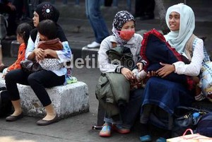 Malam Nanti Puncak Arus Mudik dari Terminal Lebak Bulus