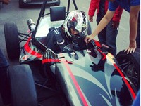 Mobil BIMASAKTI didukung dengan engine yang powerful, desain geometri kendaraan yang match sehingga perhitungan dinamika kendaraan sesuai ketika berjalan. (Humas UGM/Satria AN).