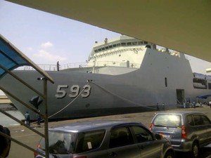 TNI AL Kerahkan Kapal Perang untuk Program Mudik Gratis