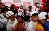 500 anak yatim ini merupakan asuhan dari 5 pengurus DPC PDIP se DKI Jakarta.