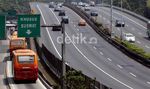 Jalanan Jakarta Lengang Ditinggal Mudik