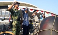 Upacara yang digelar komunitas sepeda kuno Podjok diikuti pula dari komunitas lainnya seperti Pory, Kodja, dll.