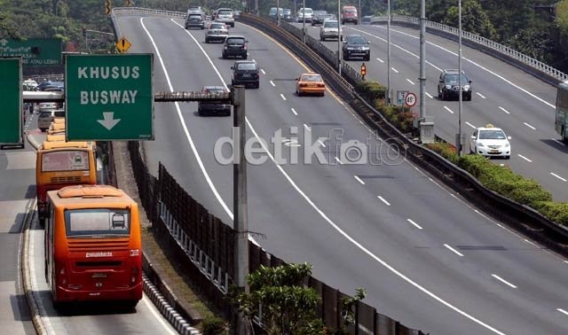 Cihui! Sore Ini Lalu Lintas di Jakarta Sepi