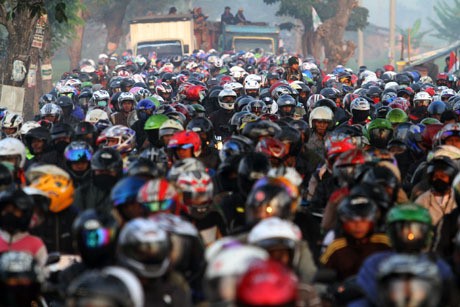 Lalu Lintas di Kalimalang Mulai Lengang