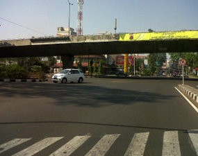 H-1 Lebaran, Jalan di Bandung Lancar