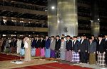 Presiden SBY Salat Id di Masjid Istiqlal