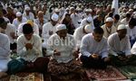 Tahanan KPK Salat Id di Cipinang