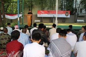 Idul Fitri di Moskow: Muslim Harus Seperti Pohon Yang Baik