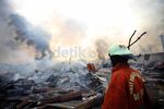 Api Lalap Pemukiman Padat di Pondok Bambu