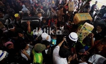 Sebanyak 7.114 Penumpang KA Datang di Stasiun Gambir