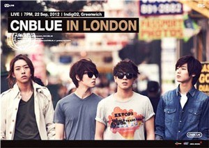 CN Blue Konser di London Bulan September
