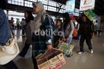 Arus Balik Mulai Terlihat di Stasiun Senen