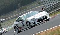 GT86 CS-V3 tengah mengikuti perlombaan di sirkuit Nurburgring, Jerman. (Dok Toyota).