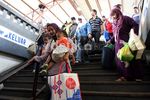 H+4, Stasiun Senen Masih Normal