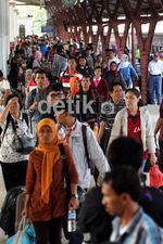 H+4, Stasiun Senen Masih Normal