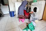Ditinggal Mudik, Laundry Pakaian Banjir Orderan