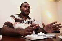 Jumpa pers ini terkait operasi yang dilakukan Polri untuk menangkap pimpinan Organisasi Papua Merdeka (OPM) Jhon Yogi yang diduga melakukan penembakan terhadap salah satu anggota Brimob, Brigadir Yohan Kisiwaitoi.