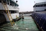 Aktivitas Pelabuhan Sunda Kelapa Masih Sepi