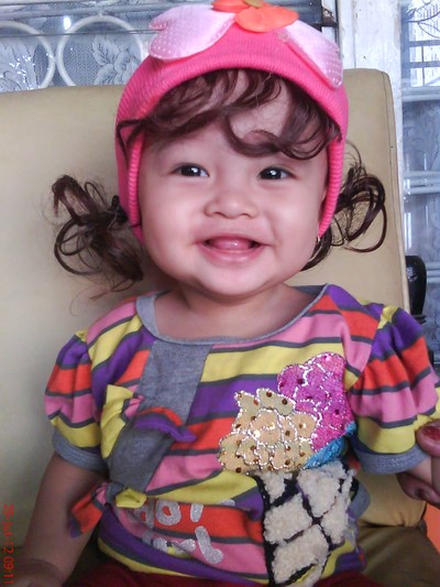 Aura Askia Ridwan, 8 Bulan, Perempuan